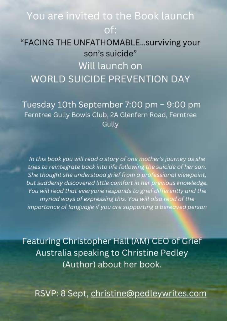 Facing the Unfathomable Surviving your son’s suicide